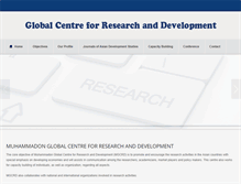 Tablet Screenshot of globalcentre.org